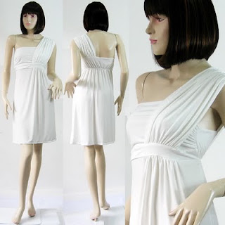 Sha's Boutique: White Toga dress