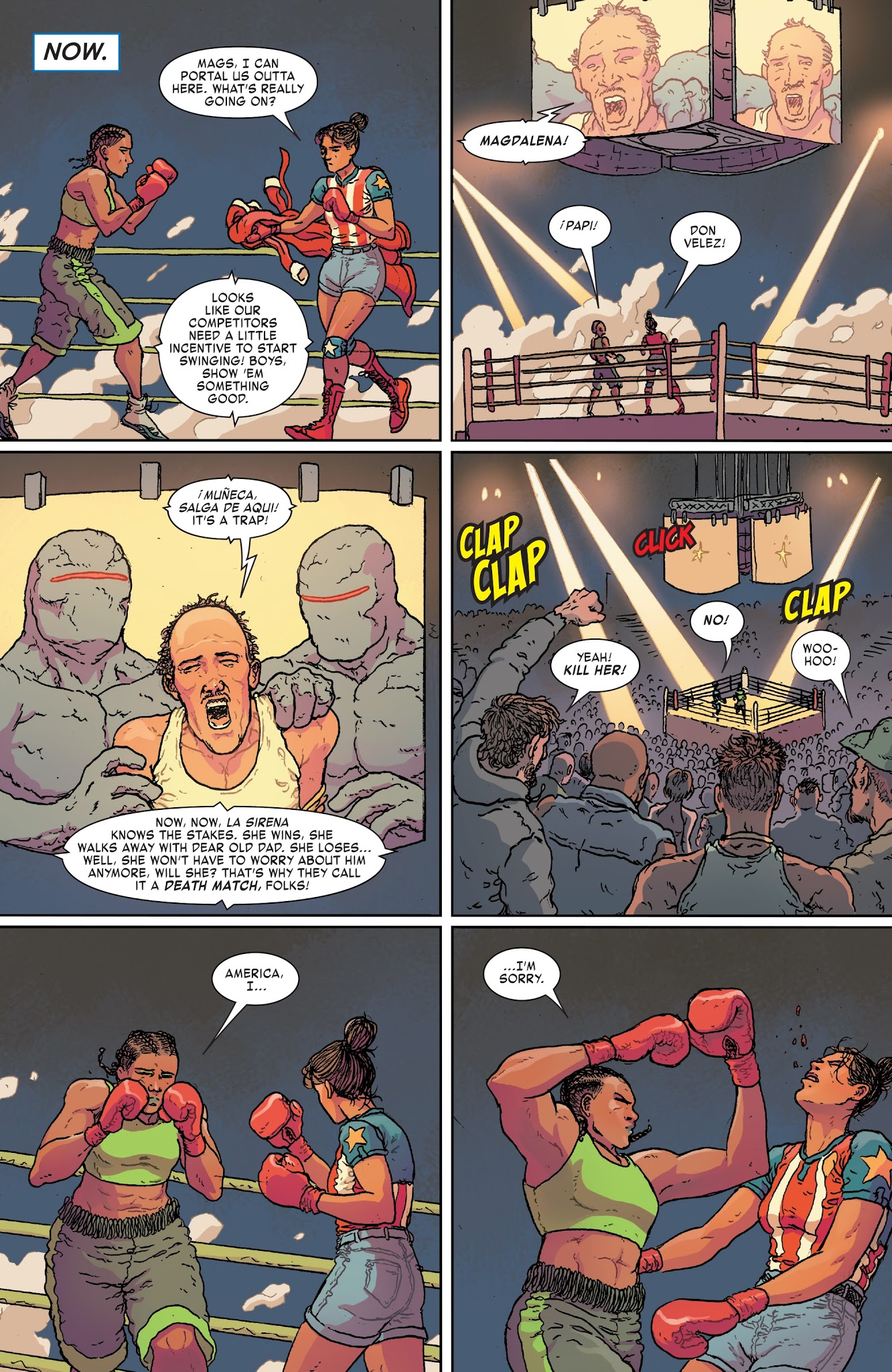 Read online America (2017) comic -  Issue #6 - 7