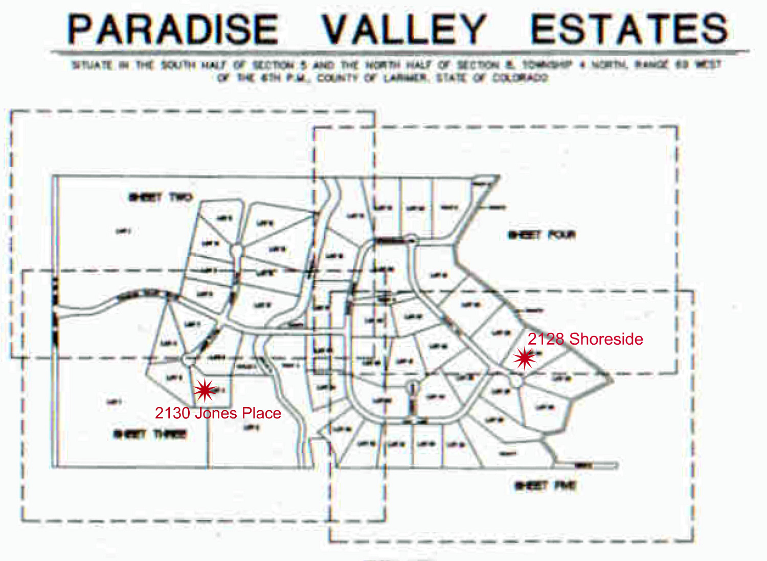 BEAUTIFUL BERTHOUD PROPERTIES MAPS PLATS AND INFO