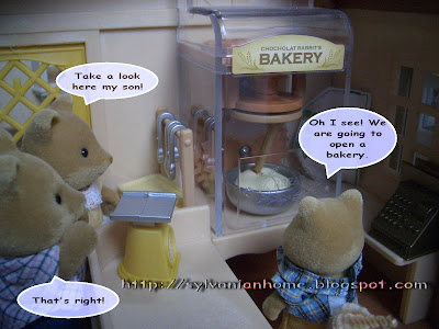 Sylvanian Families Story - New revolutionary bakery machine