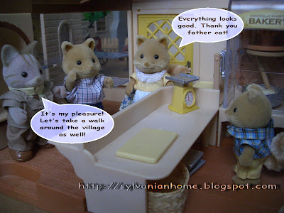 Sylvanian Families Story - getting grocery from Mother Sheepie.