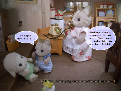 Sylvanian Families Story - Sheepie was taken to see a doctor.