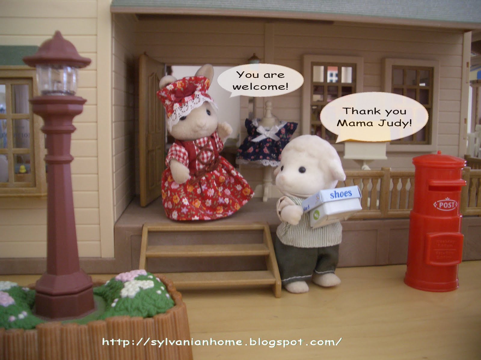 sylvanian families shoe shop