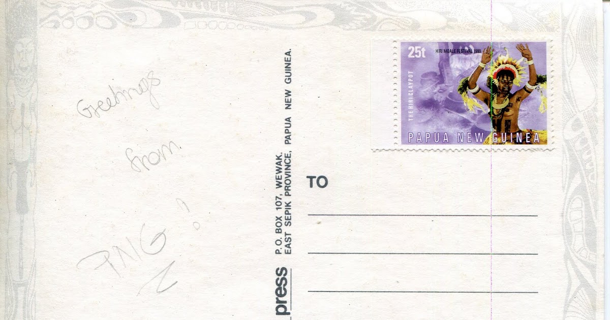 collect roc papua new guinea postcard