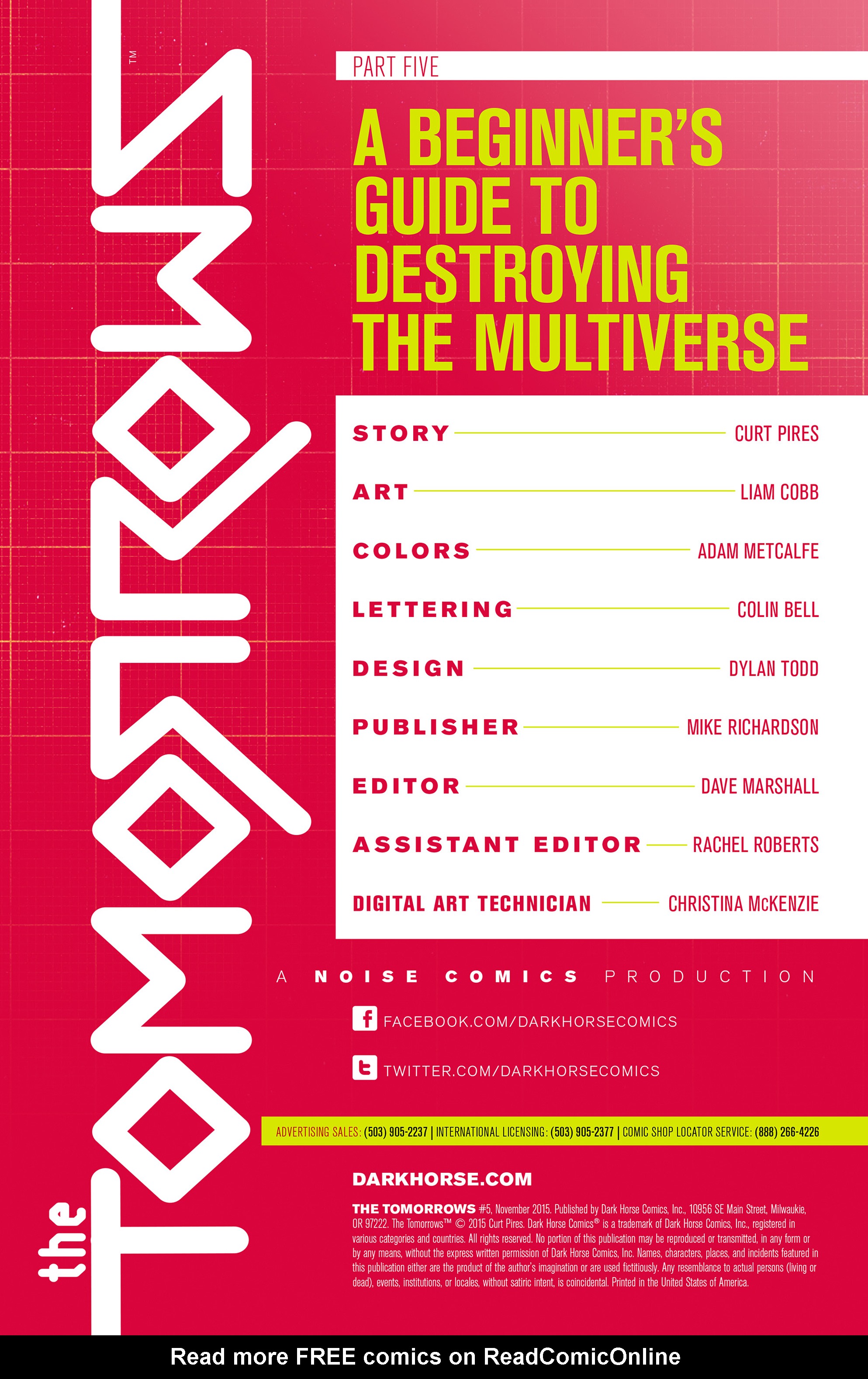 Read online The Tomorrows comic -  Issue #5 - 28