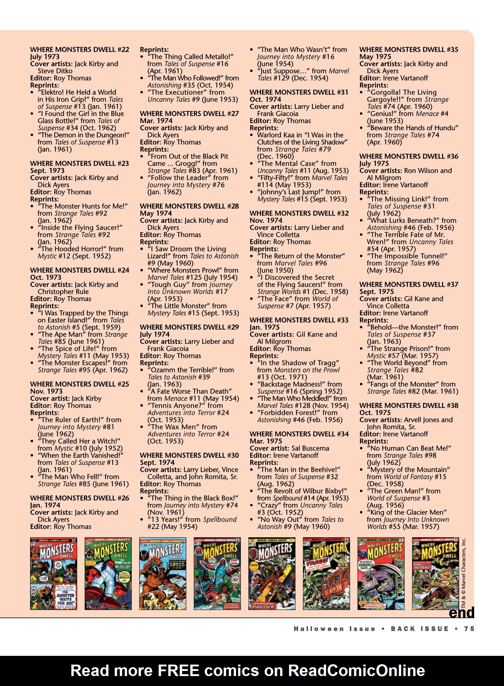 Read online Back Issue comic -  Issue #92 - 75