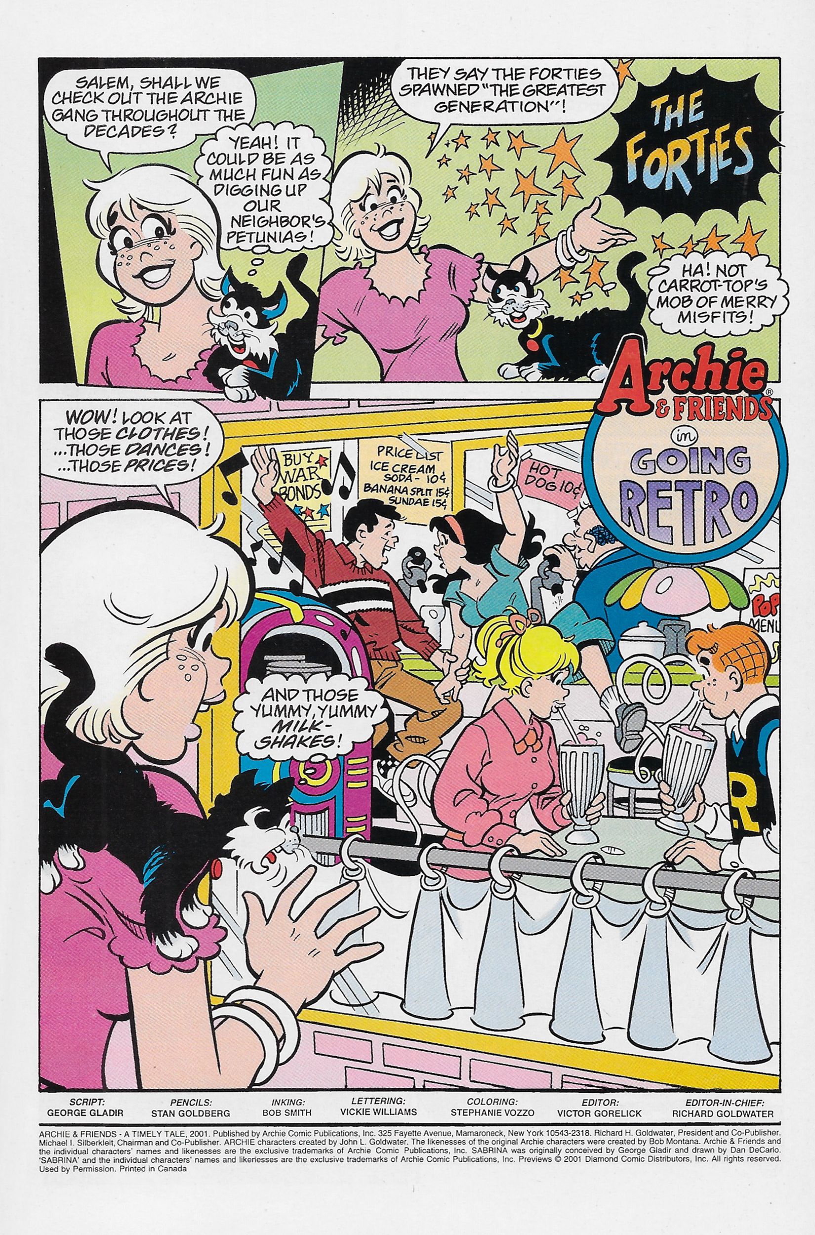 Read online Archie & Friends A Timely Tale comic -  Issue # Full - 3