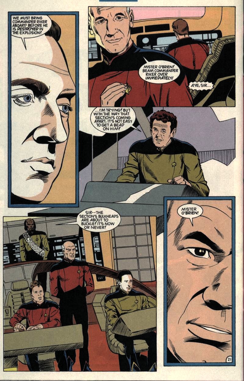 Read online Star Trek: The Next Generation (1989) comic -  Issue #31 - 22