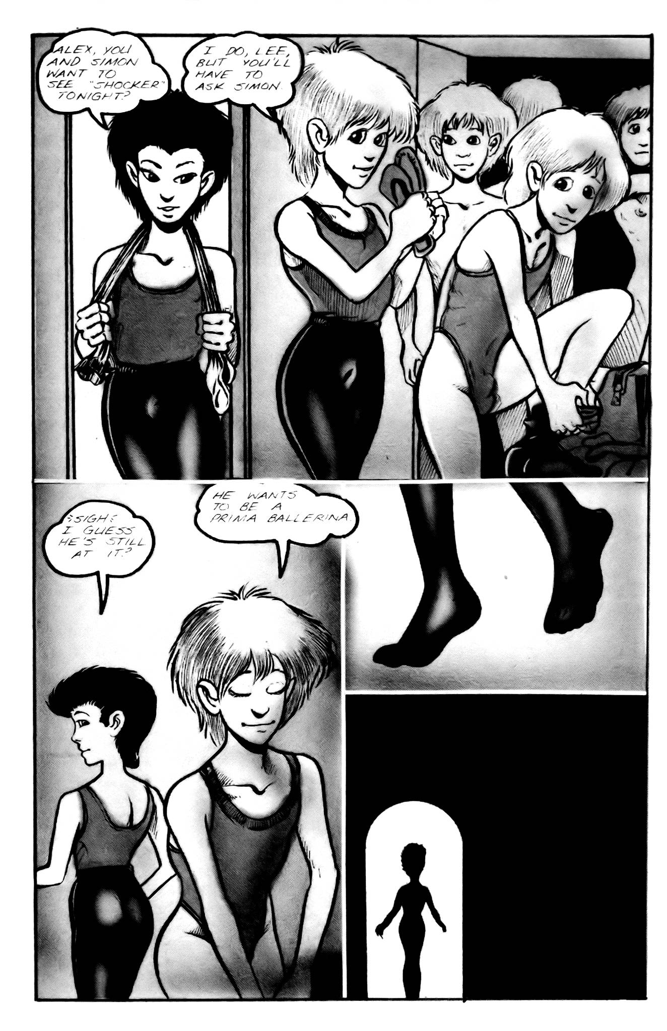 Read online Leather & Lace (1989) comic -  Issue #7 - 33