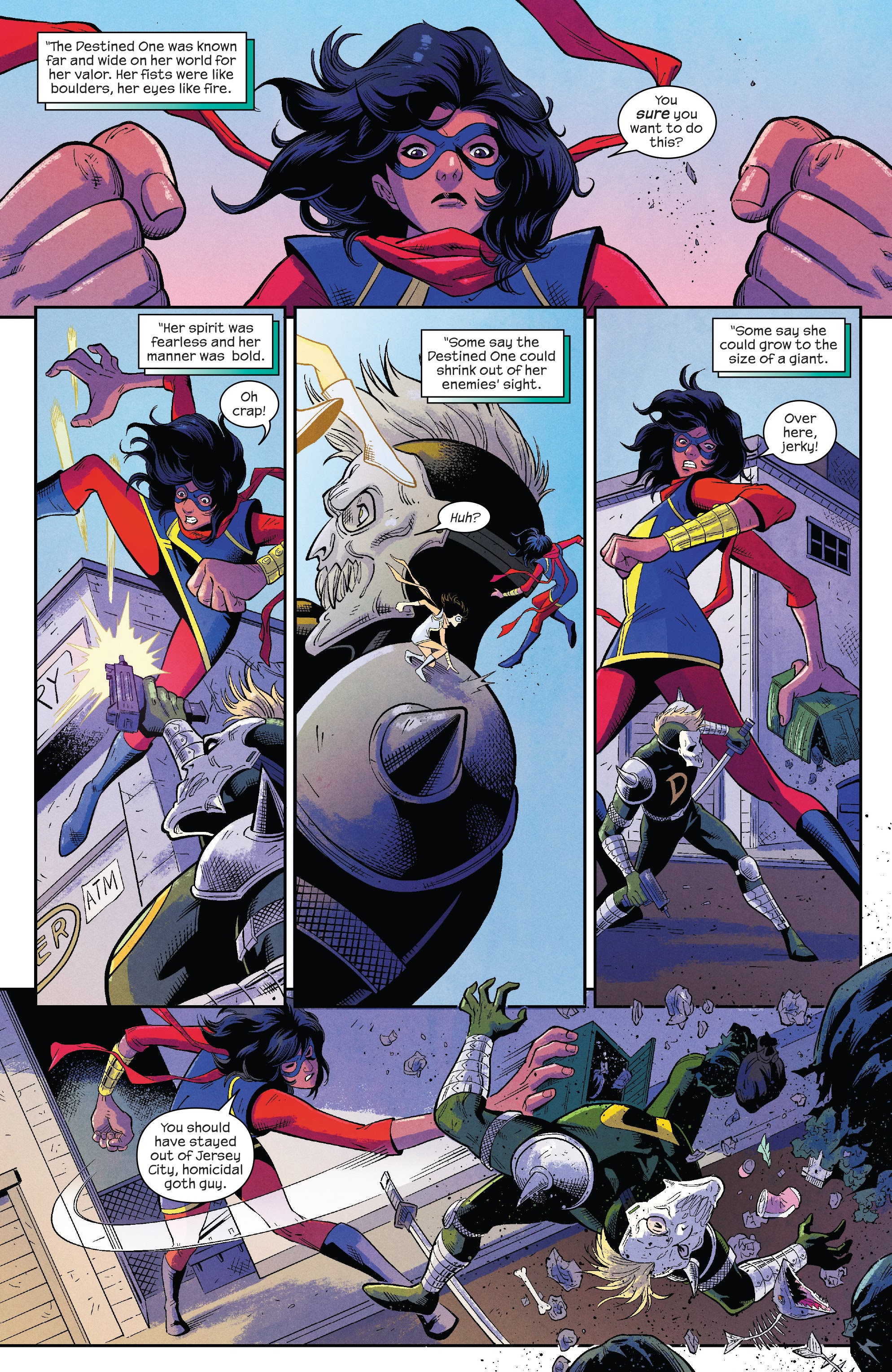 Read online Magnificent Ms. Marvel comic -  Issue # _Director 's Cut - 5