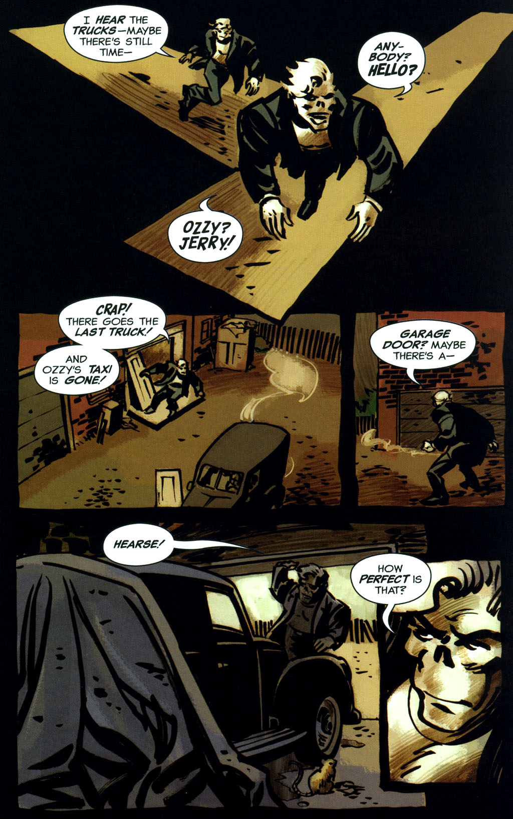 Read online Frankenstein Mobster comic -  Issue #4 - 23