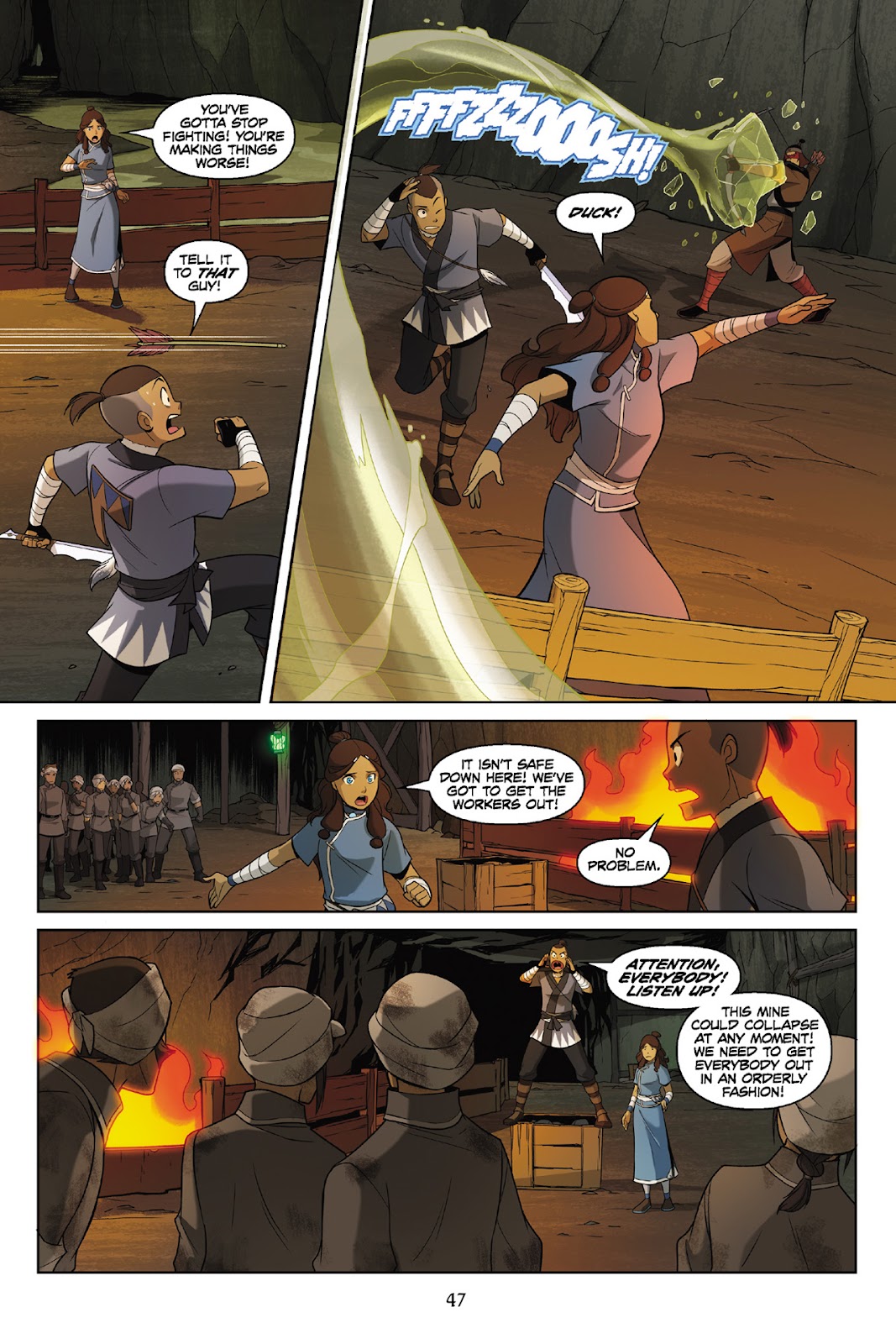 Nickelodeon Avatar: The Last Airbender - The Rift issue Part 2 - Page 48