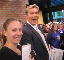 Laurie Benner and Sam Champion