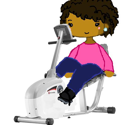 Working on It Weight Loss Recumbent Bike