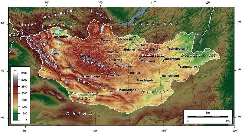 Mongolisches Reich: Land und Leute