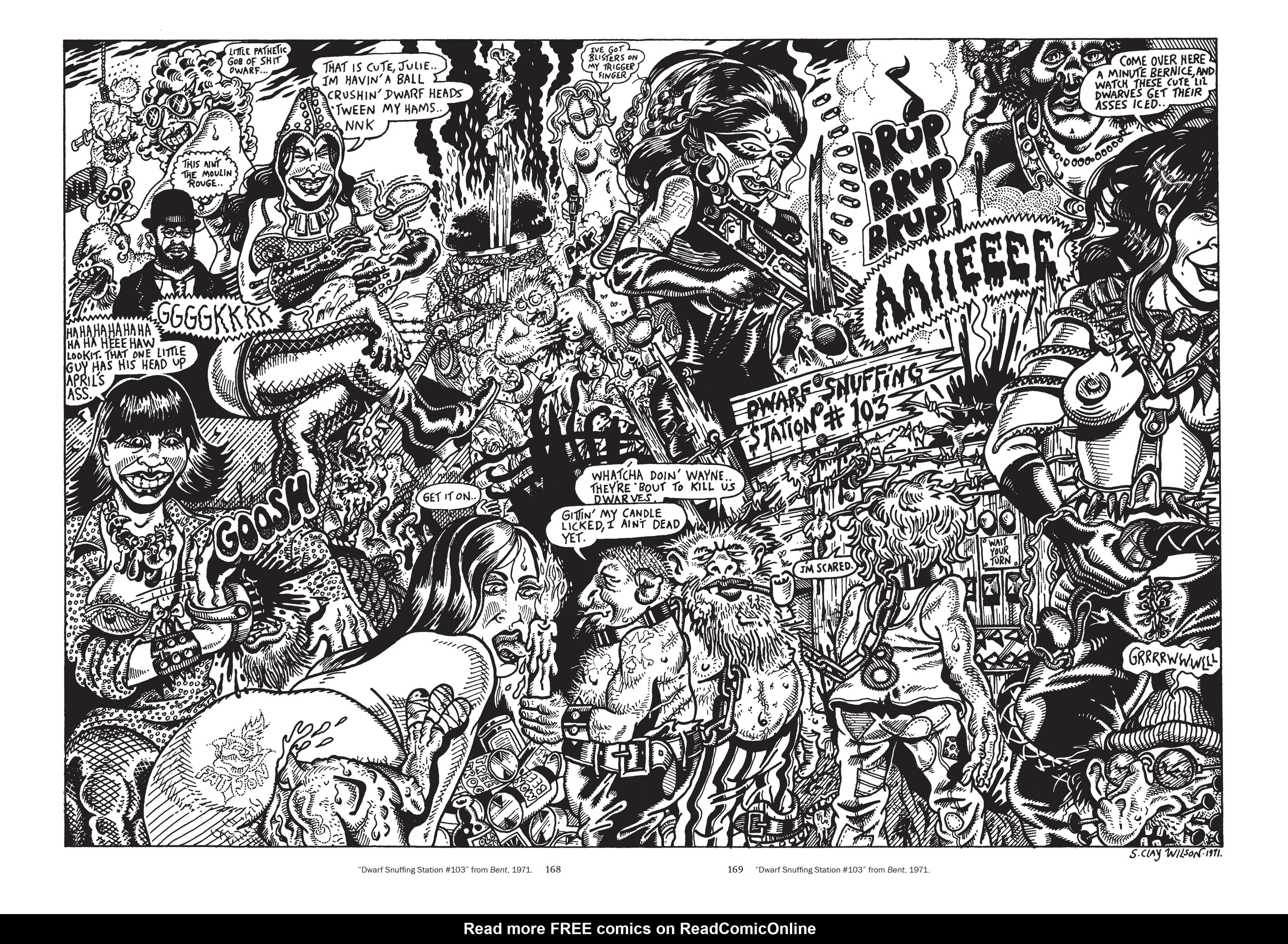 Read online The Mythology of S. Clay Wilson comic -  Issue # Pirates in the Heartland (Part 2) - 61