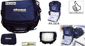 UNIVERSO FISHING ( MARURI ): MALA DE PESCA OKUMA PA 247 E PA 248A