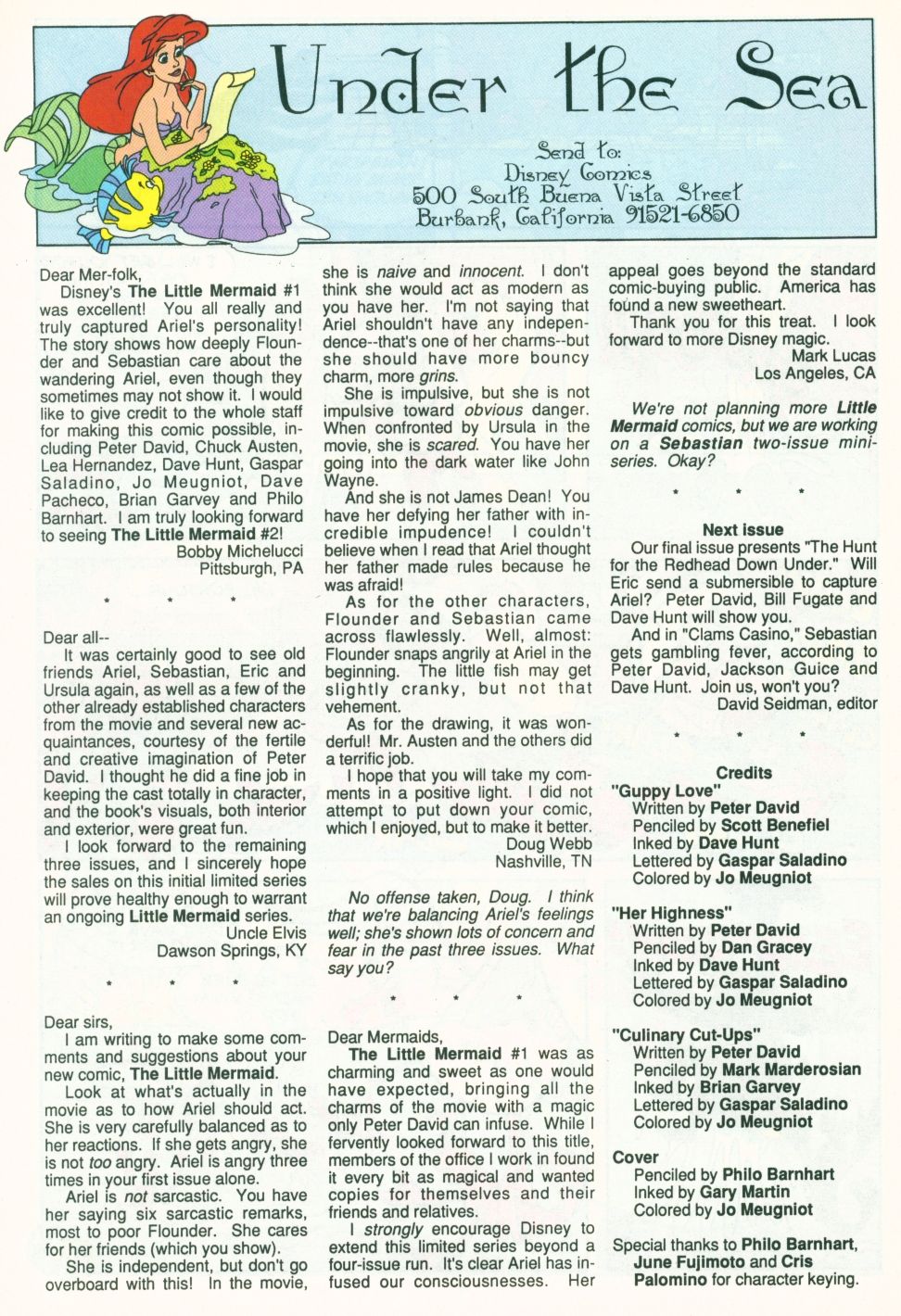 Read online Disney's The Little Mermaid Limited Series comic -  Issue #3 - 28