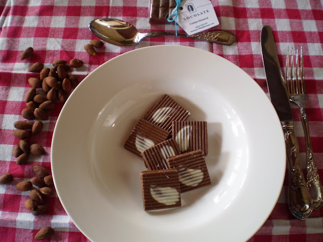 Choco-Leche y almendras