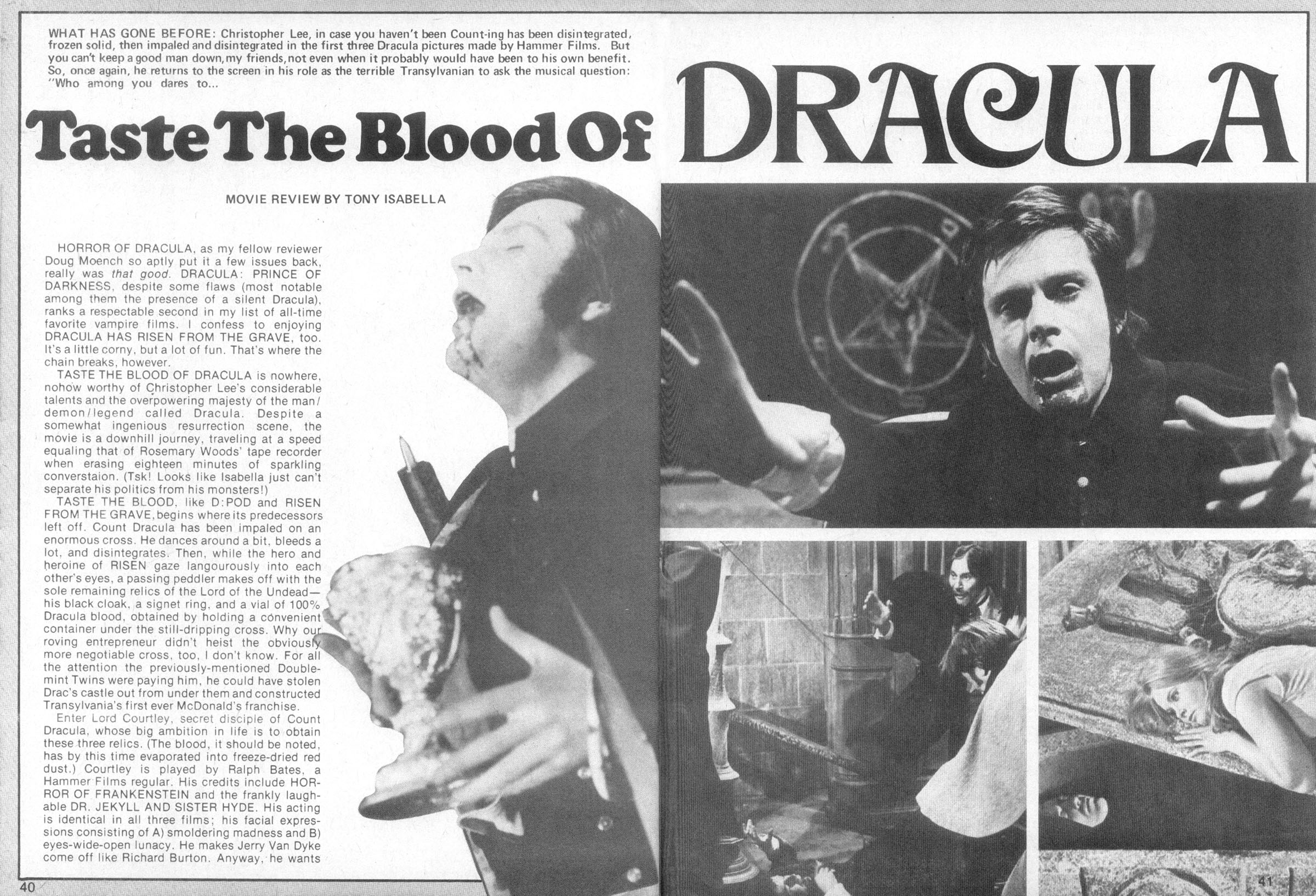 Read online Dracula Lives comic -  Issue #7 - 40