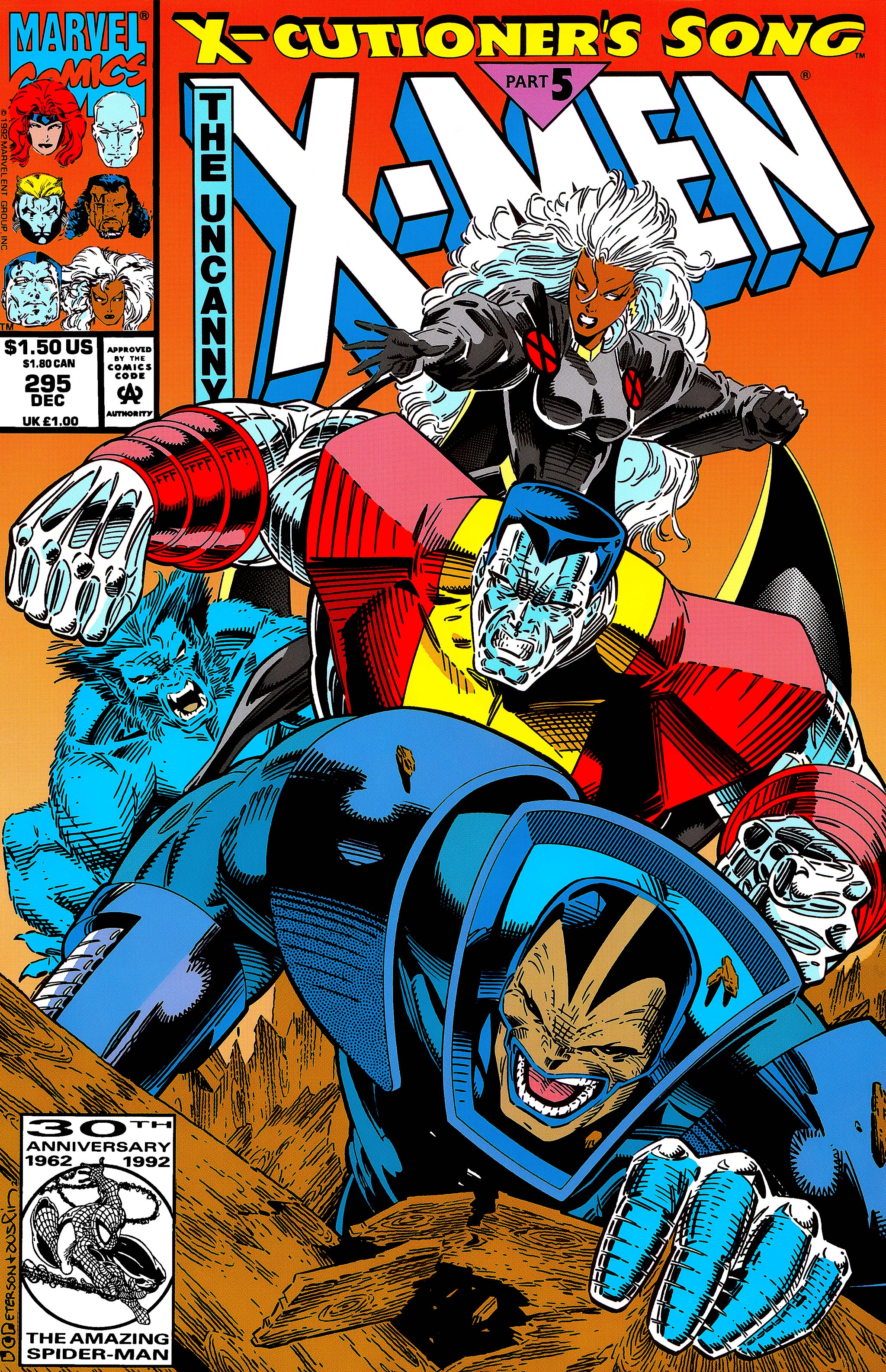 Read online Uncanny X-Men (1963) comic -  Issue #295 - 1