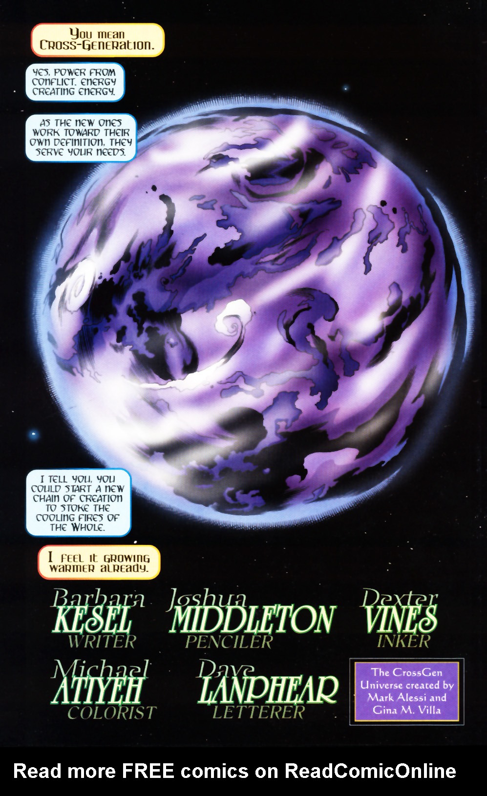 Read online Meridian comic -  Issue #1 - 4