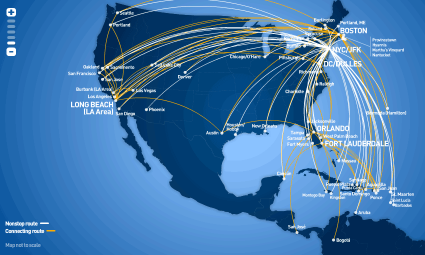 A Month and a Mission One Month, One Mission, Two Jet Blue Airlines "All You Can Jet" Passes