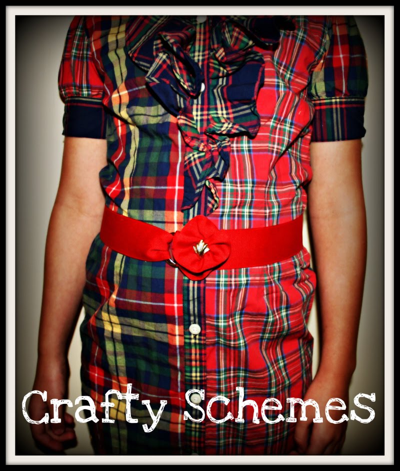 Crafty Schemes Tutorial Tuesday Ribbon Belt