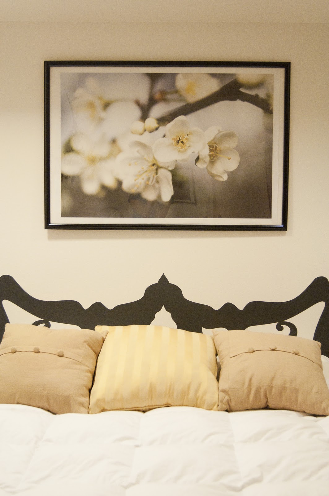 A Few of My Favorite Things Master Bedroom Wall Decal Makeover