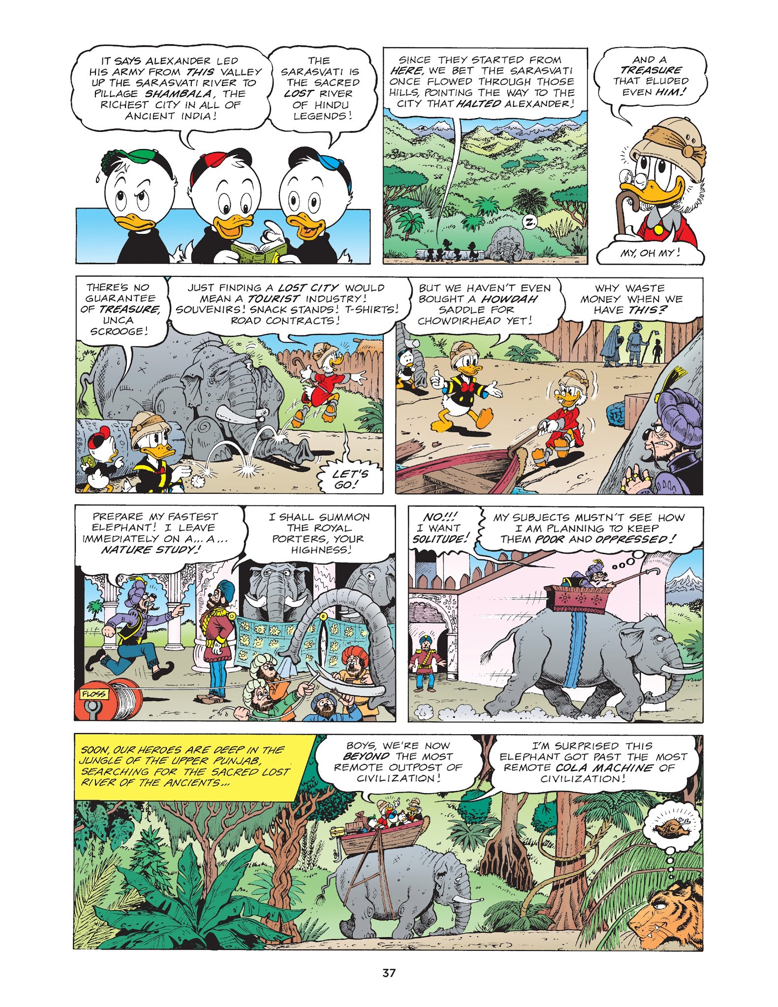 Read online Walt Disney Uncle Scrooge and Donald Duck: The Don Rosa Library comic -  Issue # TPB 7 (Part 1) - 38