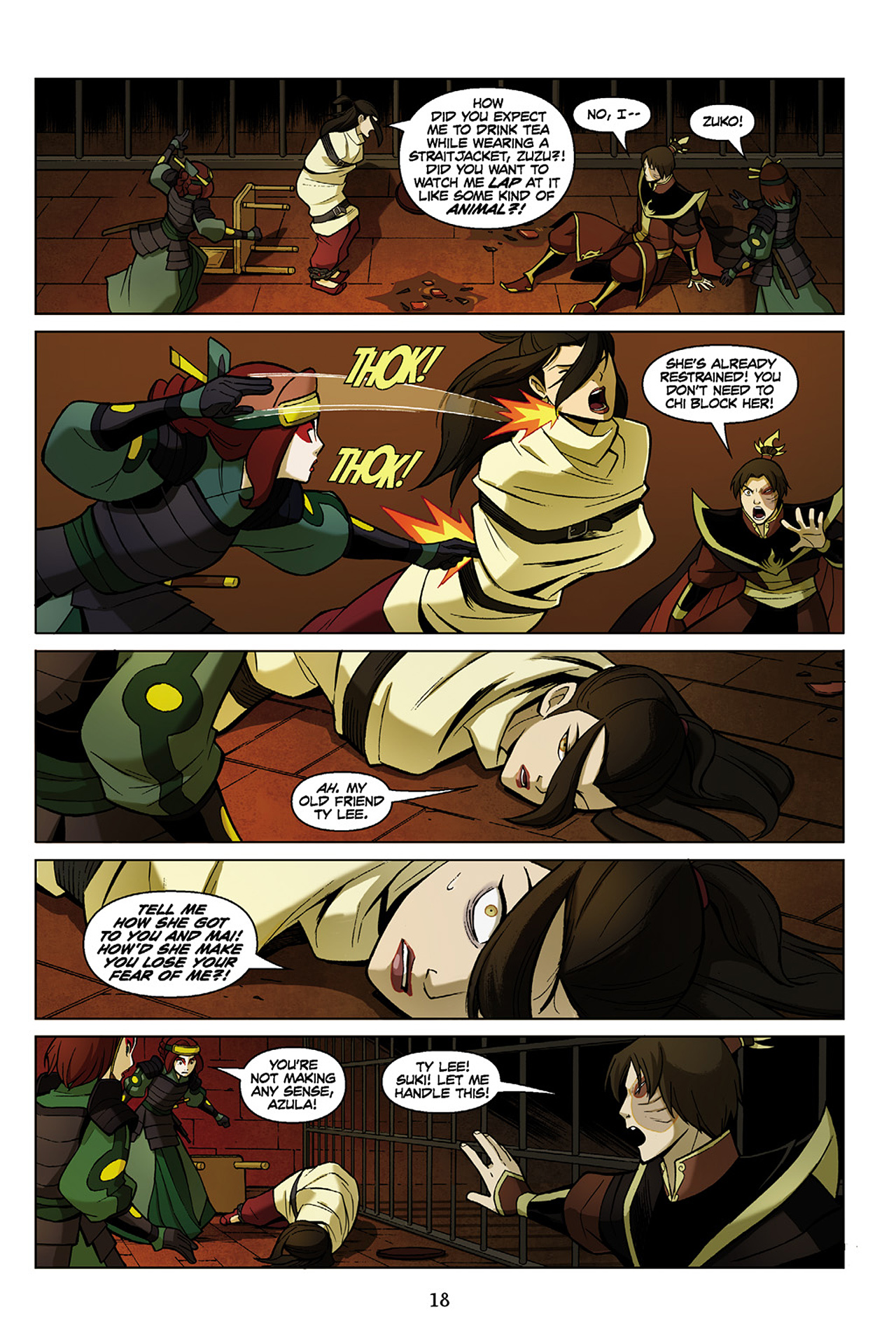 Read online Nickelodeon Avatar: The Last Airbender - The Search comic -  Issue # Part 1 - 19