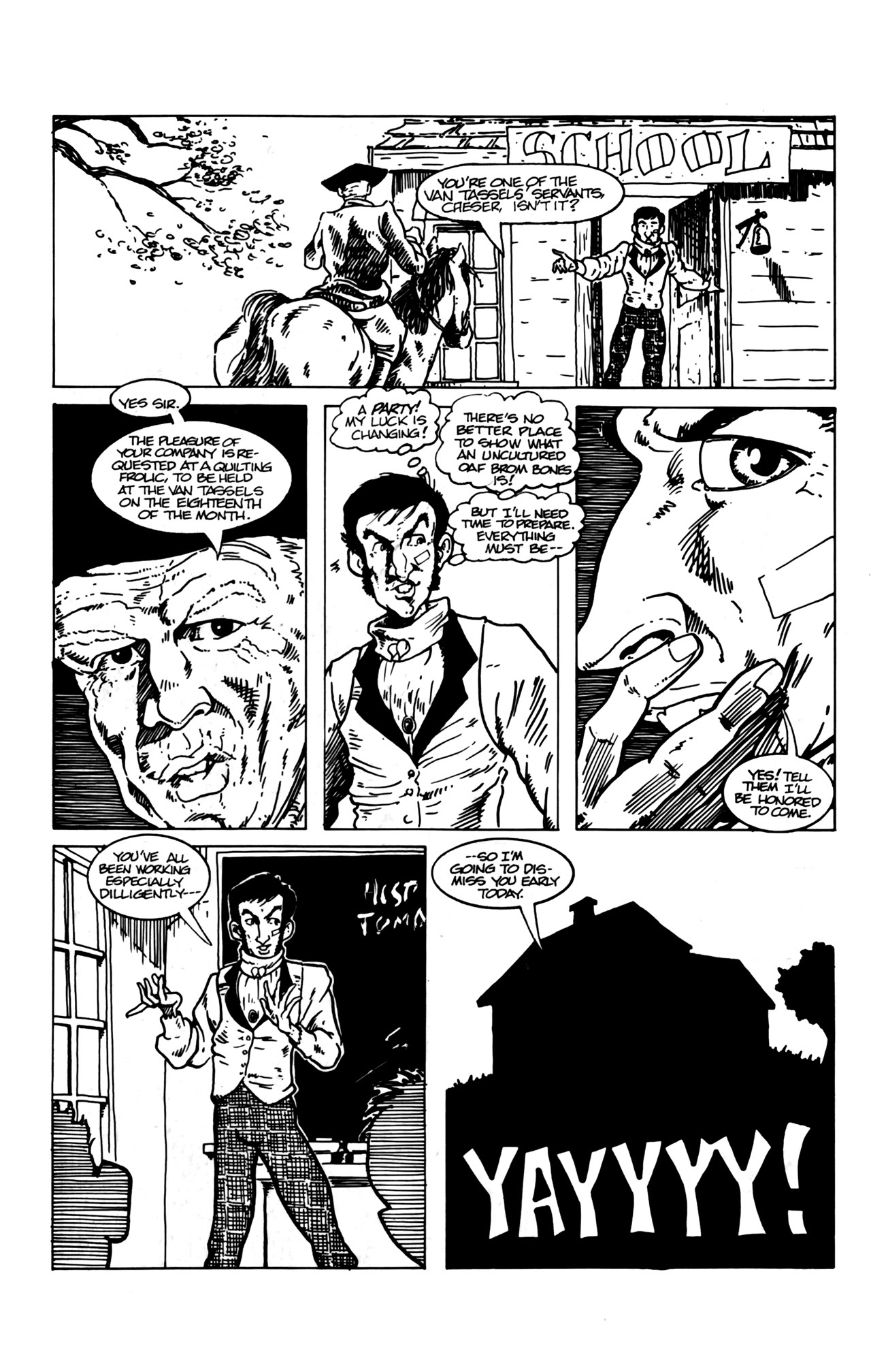 Read online Headless Horseman comic -  Issue #1 - 26