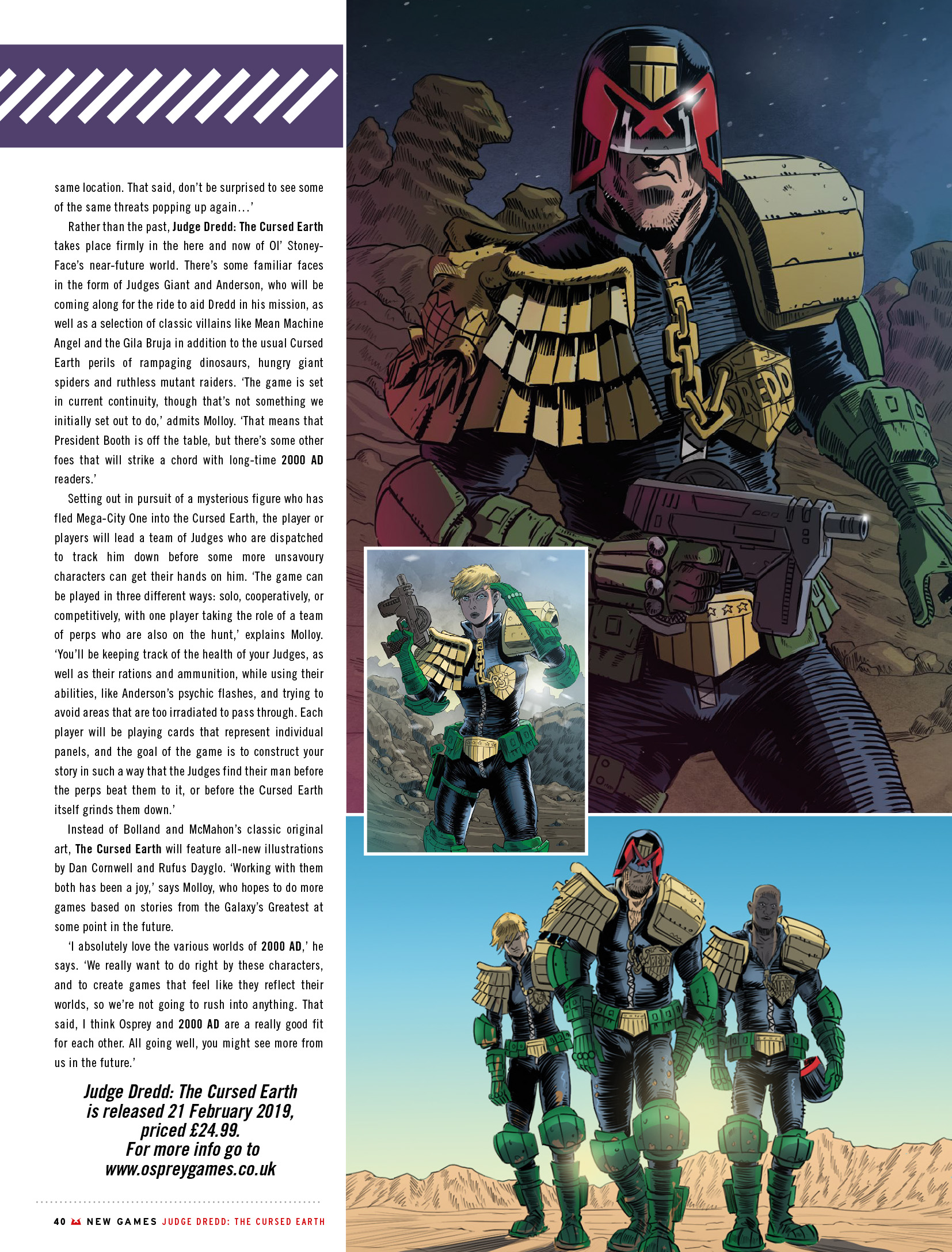 Read online Judge Dredd Megazine (Vol. 5) comic -  Issue #405 - 40