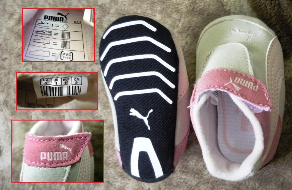 newborn puma shoes
