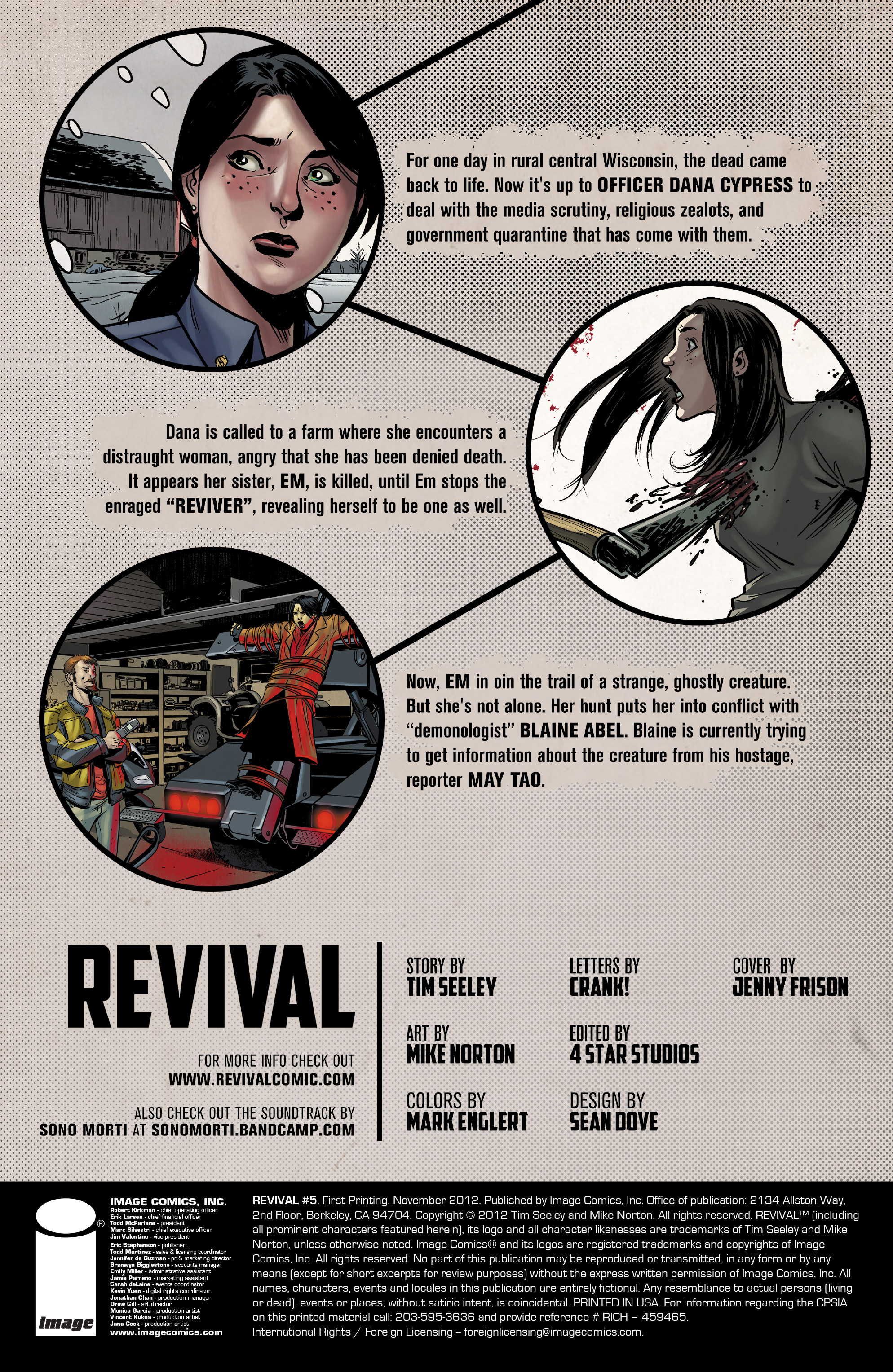 Read online Revival comic -  Issue #5 - 2