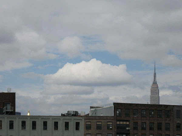 Lone Cloud - From across the East River.