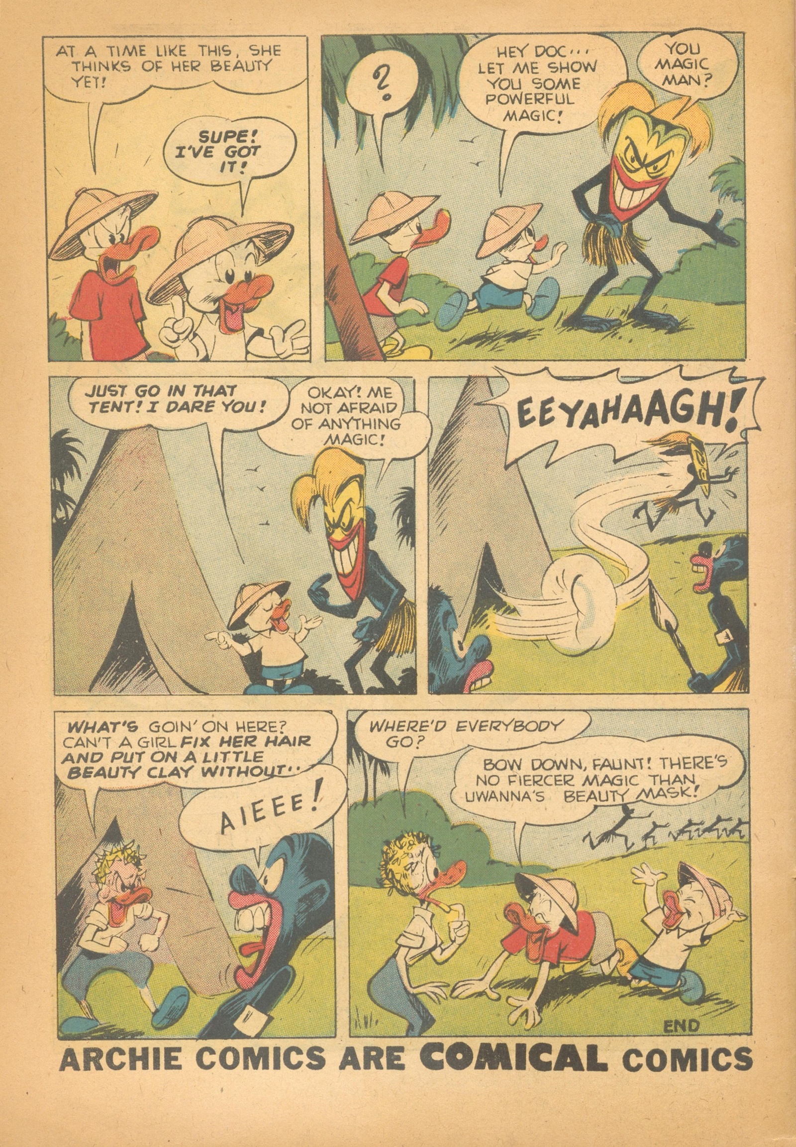 Read online Super Duck Comics comic -  Issue #79 - 34