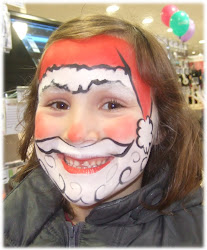 face painting whiskers helen santa cats weekend few were