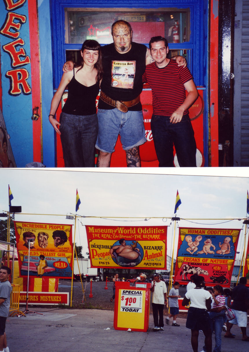 Speedboys Coney Island Freak show