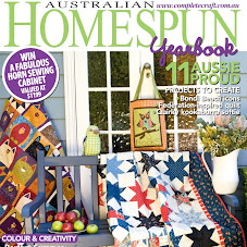 i'm featured in Homespun magazine