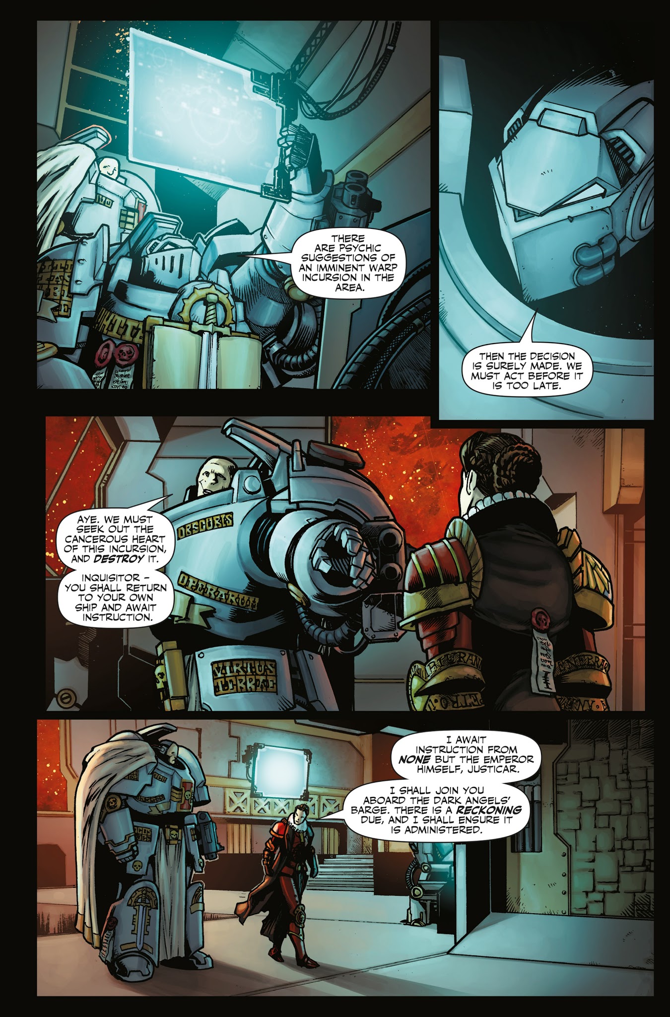 Read online Warhammer 40,000: Will of Iron comic -  Issue #11 - 11
