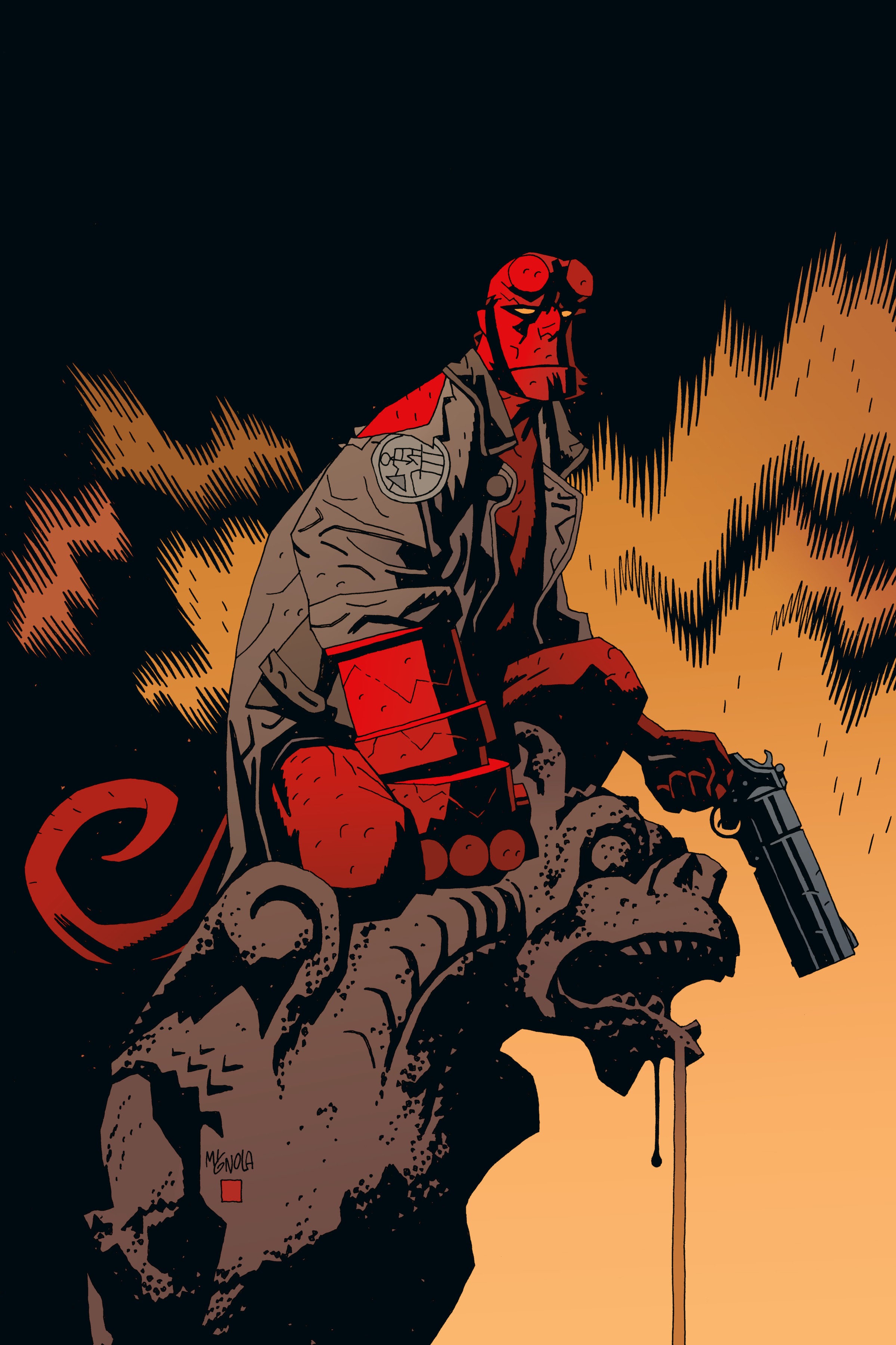 Read online Hellboy: 25 Years of Covers comic -  Issue # TPB (Part 1) - 52