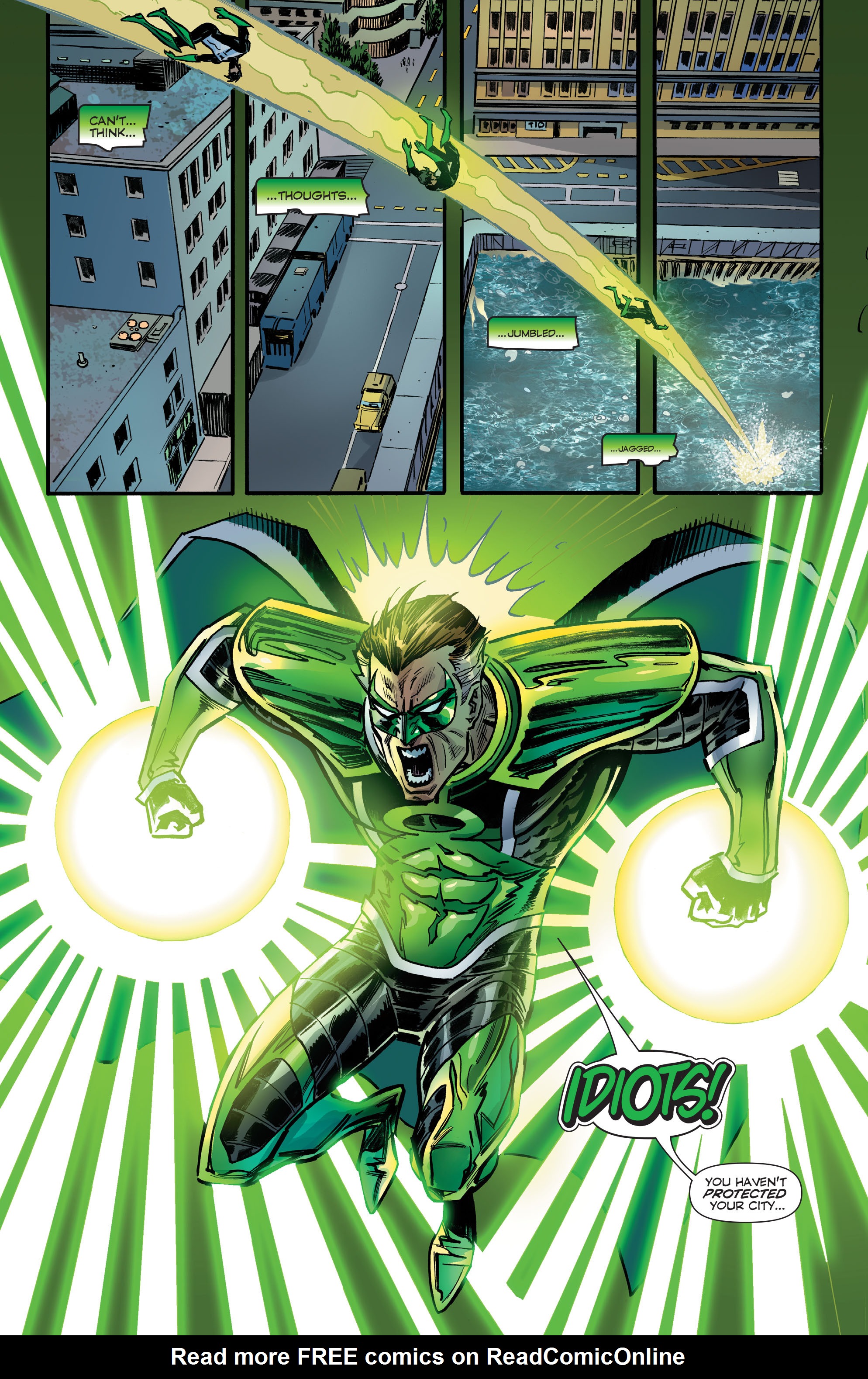 Read online Convergence Green Lantern/Parallax comic -  Issue #1 - 16