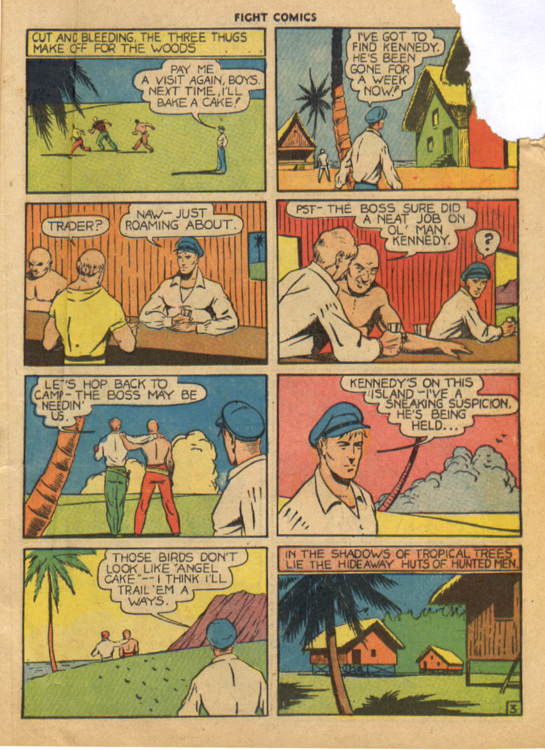 Read online Fight Comics comic -  Issue #3 - 5