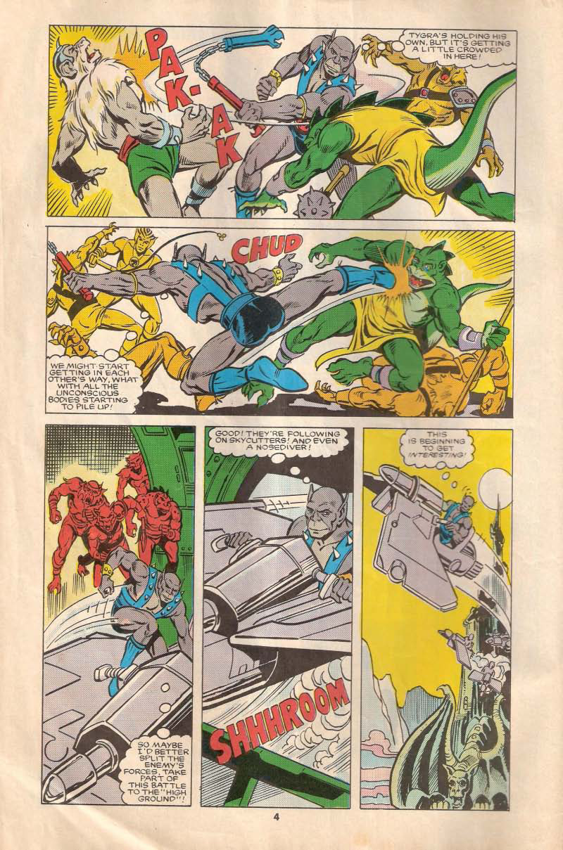 Read online ThunderCats (1987) comic -  Issue #6 - 4