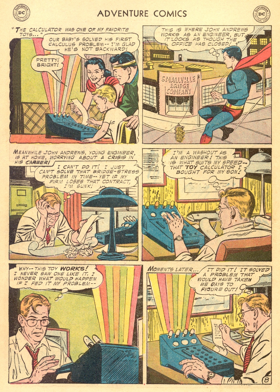 Read online Adventure Comics (1938) comic -  Issue #243 - 10