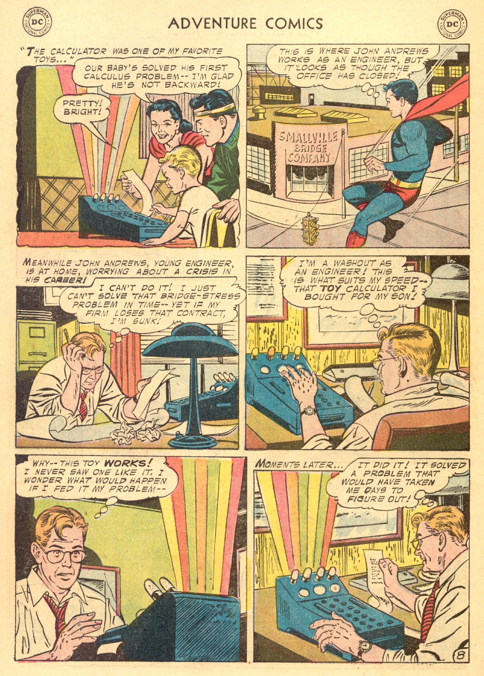 Read online Adventure Comics (1938) comic -  Issue #243 - 10