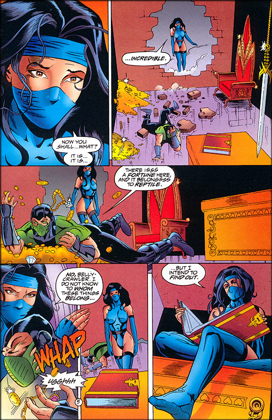 Read online Mortal Kombat: Kitana And Mileena comic -  Issue # Full - 6