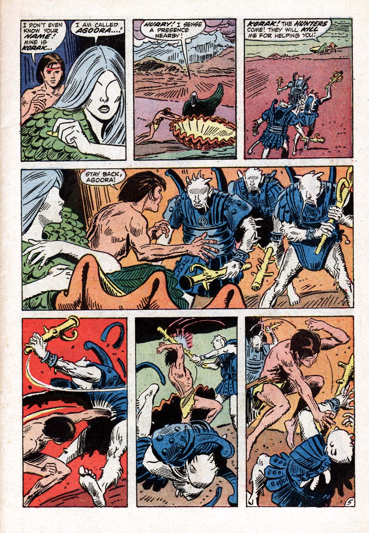 Read online Korak, Son of Tarzan (1972) comic -  Issue #50 - 9