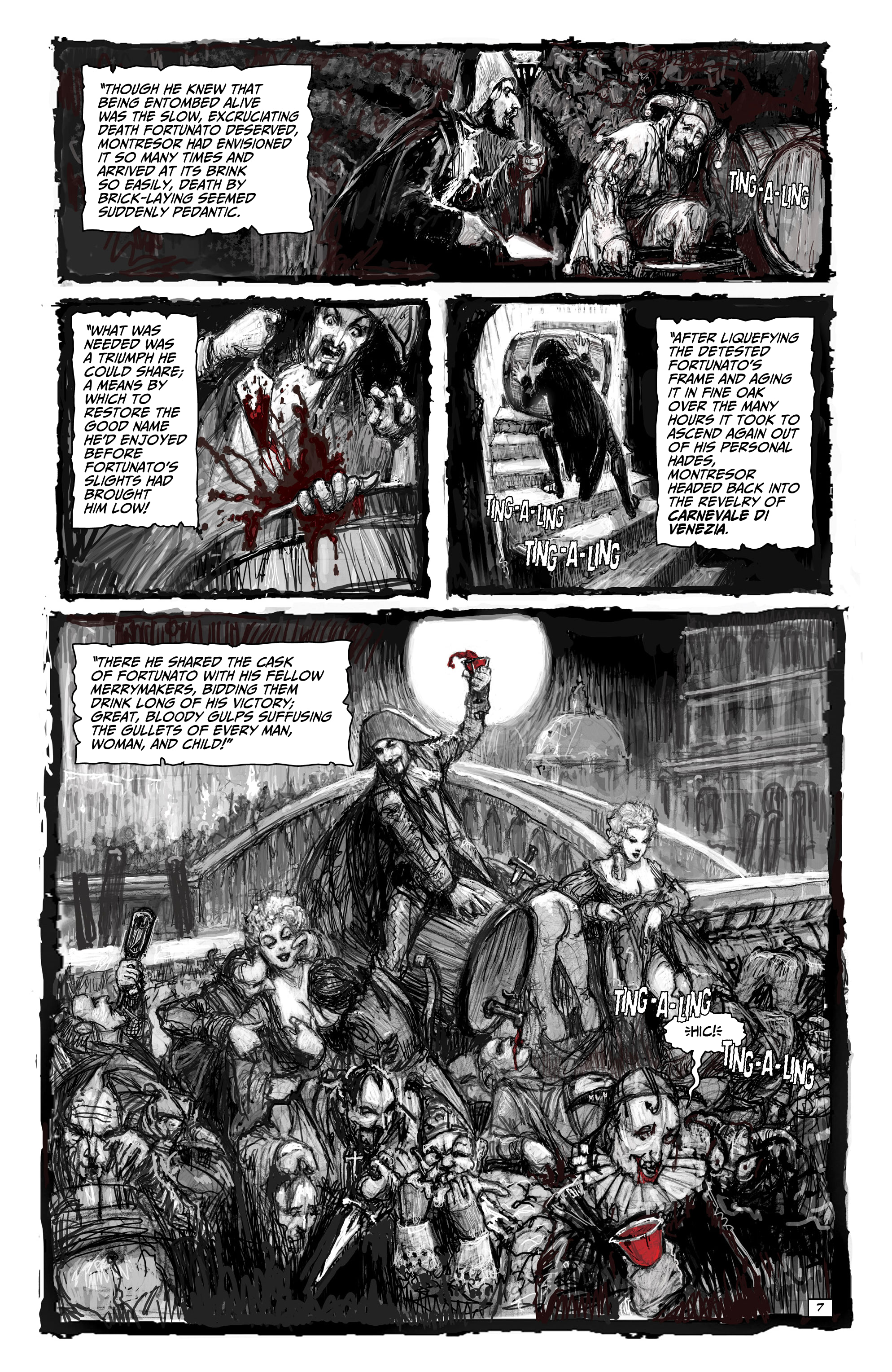 Read online Edgar Allan Poe's Snifter of Blood comic -  Issue #2 - 25